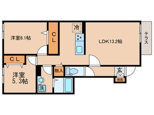 アクシスHの物件間取画像